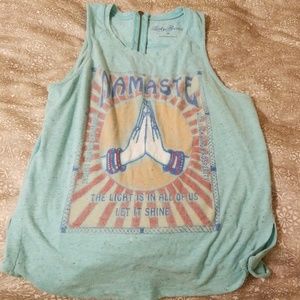 Lucky brand yoga namaste tank top